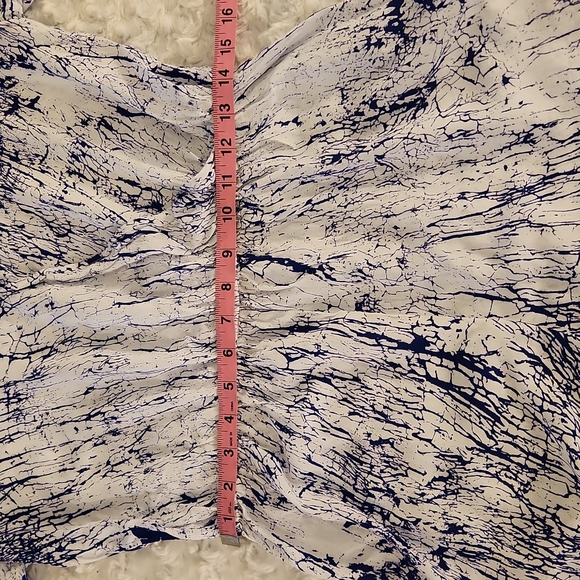 Betro Simone Blue Paint Splatter Design Romper - Picture 7 of 12